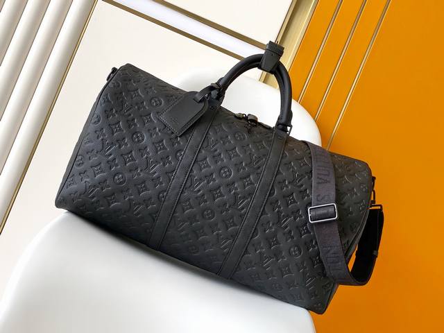 m44810新版本 动态芯片 顶级原单本款 Keepall BandoulièRe 50 旅行袋为 Monogram Shadow 皮革铺陈全幅 Monogra m44810新版本 动态芯片 顶级原单本款 Keepall BandoulièRe 50 旅行袋为 Monogram Shadow 皮革铺陈全幅 Monogra