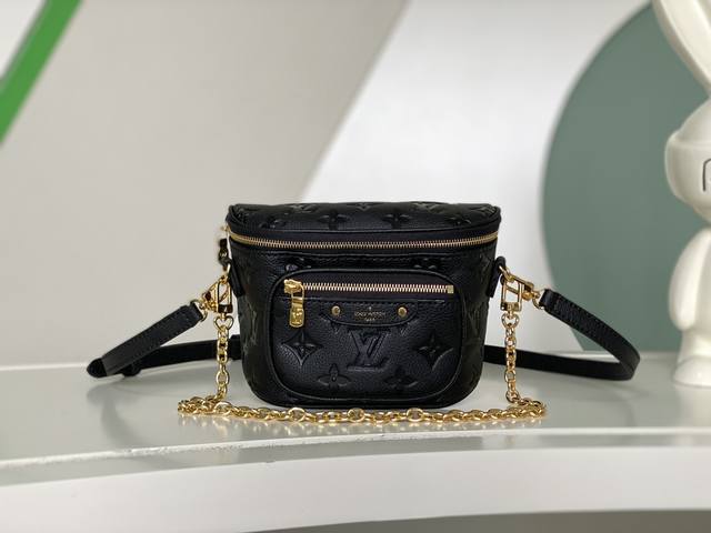 出厂价P 顶级原单 半钢五金 变码动态芯片 M46917黑M83353牛仔M83275白M85636蓝M83219杏M82335老花， Mini Bumbag