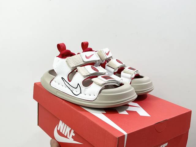 nk 包头三魔术贴儿童凉鞋 Size:26-35码 露趾透气凉鞋,包头护趾设计,超级贴心 三魔术贴设计,方便调节松紧 简约大气Logo,百搭时尚 耐磨防滑Eva nk 包头三魔术贴儿童凉鞋 Size:26-35码 露趾透气凉鞋,包头护趾设计,超级贴心 三魔术贴设计,方便调节松紧 简约大气Logo,百搭时尚 耐磨防滑Eva