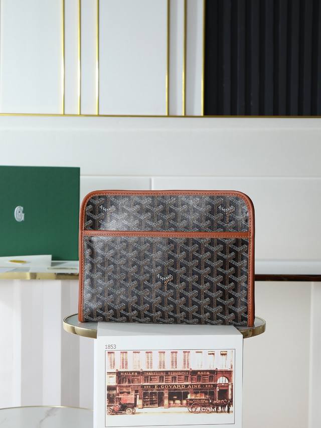 原厂皮 特级品质 原厂货 小号 戈家 新品Jouvence 洗漱包 Goyard Jouvence 洗漱包系列一直是Goyard生活和旅行艺术的经典之作！牛皮手