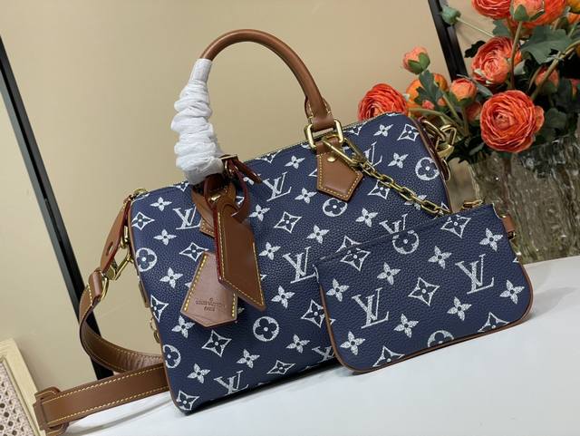 顶级原单复刻独家实拍 Speedy P10 BandoulièRe25 手袋 M11561 湖水蓝 M11562 紫色 M24443 棕色 M24426 黄色 顶级原单复刻独家实拍 Speedy P10 BandoulièRe25 手袋 M11561 湖水蓝 M11562 紫色 M24443 棕色 M24426 黄色