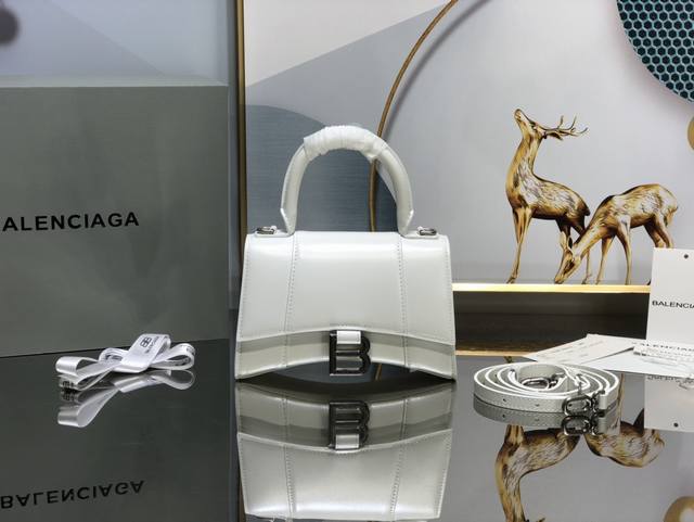 白雪公主 平纹Xs号#隆重推出Balenciaga 巴黎世家代购版 20新款Hourglass沙漏包 多色可选# S号 23X10X24Cm Xs号 19X8X