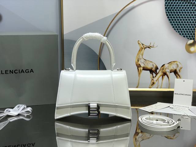 白雪公主 平纹S号#隆重推出Balenciaga 巴黎世家代购版 20新款Hourglass沙漏包 多色可选# S号 23X10X24Cm Xs号 19X8X2