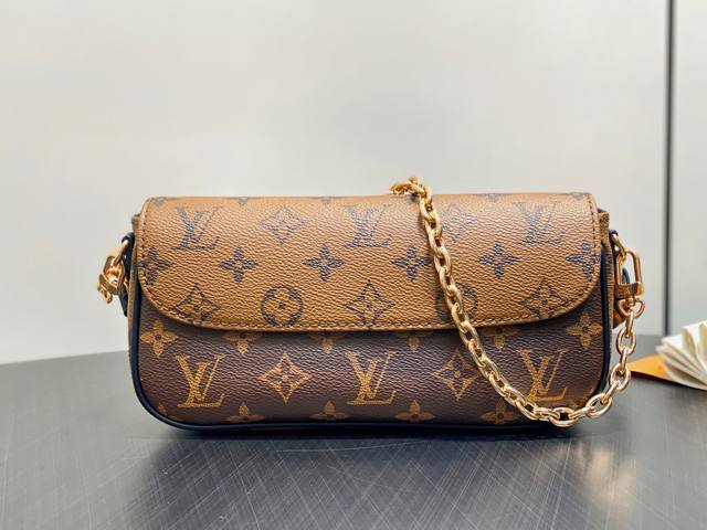 出厂价p 顶级原单 M26587黄花 链条包系列 Wallet On Chain Ivy 手袋 M81911老花 取材 Monogram 帆布 灵感源自 200