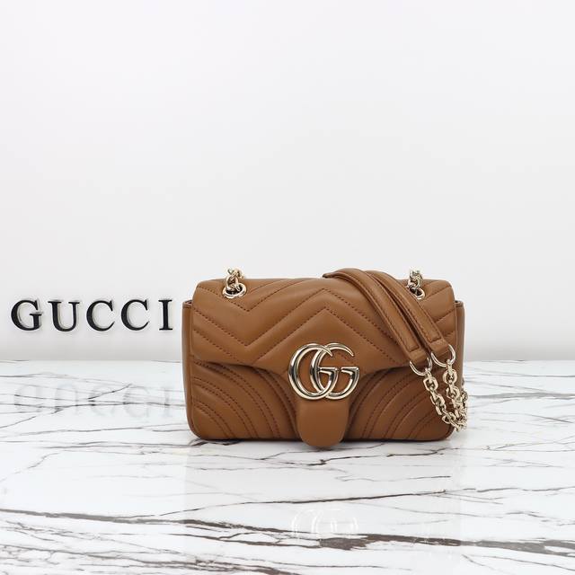 专柜品质 原厂皮 款号837280棕皮尺寸 宽22X高12.5X侧宽6 现货出货