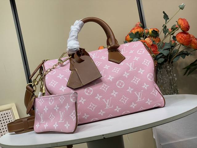 顶级原单复刻独家实拍 Speedy p10 Bandouli Re 30 手袋 M14077 绿色 M14067 红色 M13914 粉色 M13904 黑色