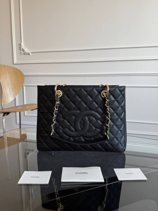 升级版 高品质 Chane1 全新Gst桶包系列50995 西班牙原進口牛皮球紋海外正品购入 打造圆版零距离手感超赞底部挤压无痕反弹 多色选择噢24K五金 金银