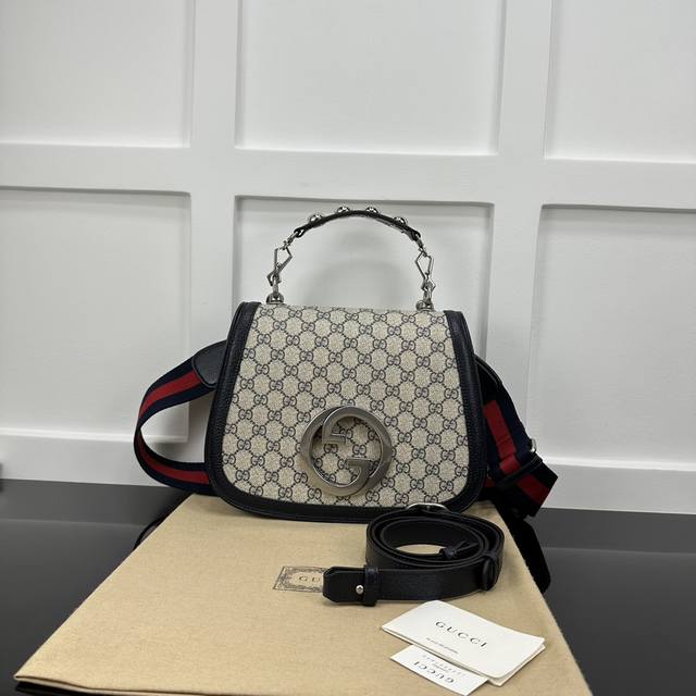 新品 Gucci新款 专柜品质 原厂皮 原厂五金 实物实拍 721172蓝胶 尺寸 W29Xh22Xd7Cm