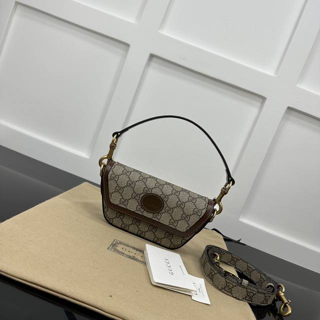 Gucci新专款柜品质 顶级原单货 原厂皮 原厂五金 实物实拍 款号:723762杏棕 尺寸:上宽18Cm下宽13Cmx高10Cmx侧宽4.5