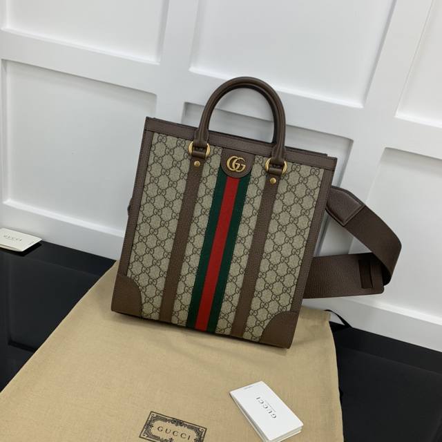 Gucci新款专柜品质 顶级原单货 原厂皮 原厂五金 实物实拍 款号 724685杏啡 尺寸 W30Xh32Xd10.5Cm