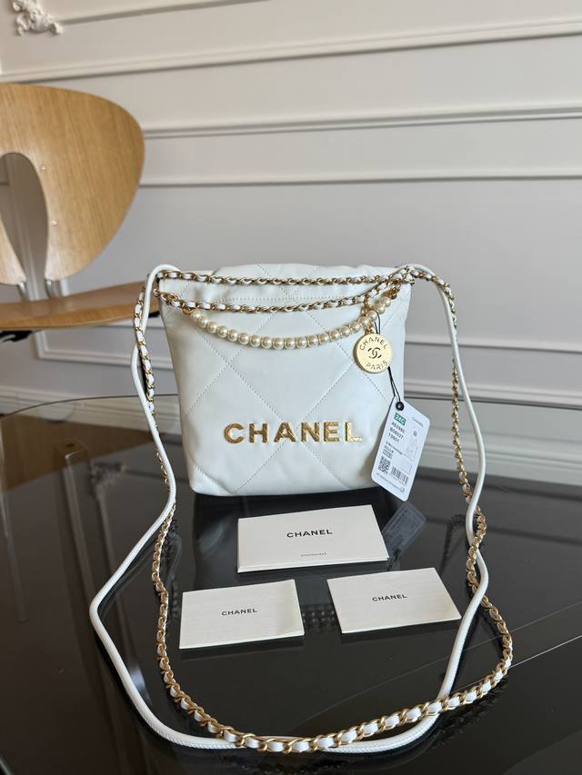 独家 珍珠实拍 最新款 肩带可拆卸 感应原单升级版 Chane123Sas3980香奈儿的Mini22击中红心了 香奈鹅的包包配饰永远都会被种草来自刚结束的 春