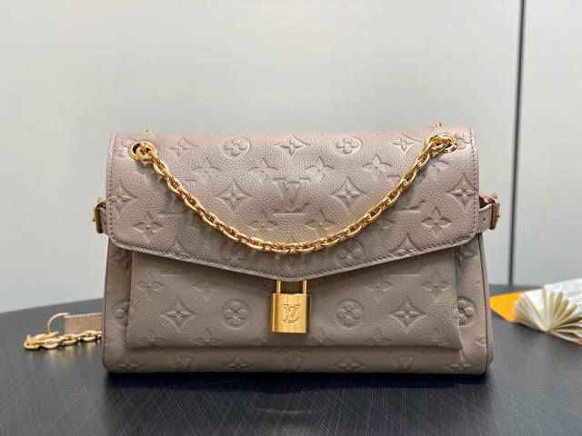 出厂价p 顶级原单 M14604卡其 M14973 全皮压花链条包 当季新款 Anytime Flap Bag 手袋 本款 Anytime Flap Bag 手