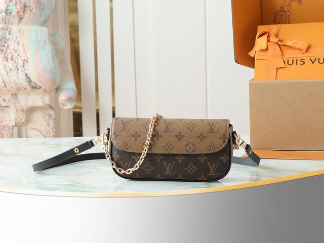 顶级原单 独家实拍 M26587黄花 链条包系列 Wallet On Chain Ivy 手袋 M81911老花 取材 Monogram 帆布 灵感源自 200