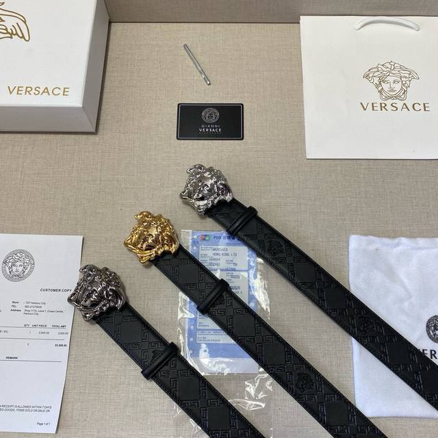 品牌 范思哲 等级 定牛制皮 新开款模 带宽3.8厘米.油精边致 电脑车线 实物摄拍无修饰 上身效果超好 配专柜套全包装.送礼自首带选 送眼打针 扣头 钢扣 长