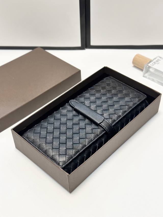 颜色 黑尺寸 19X10经典升级版羊皮手感编织长款钱包四季热卖款经典不过时超给力