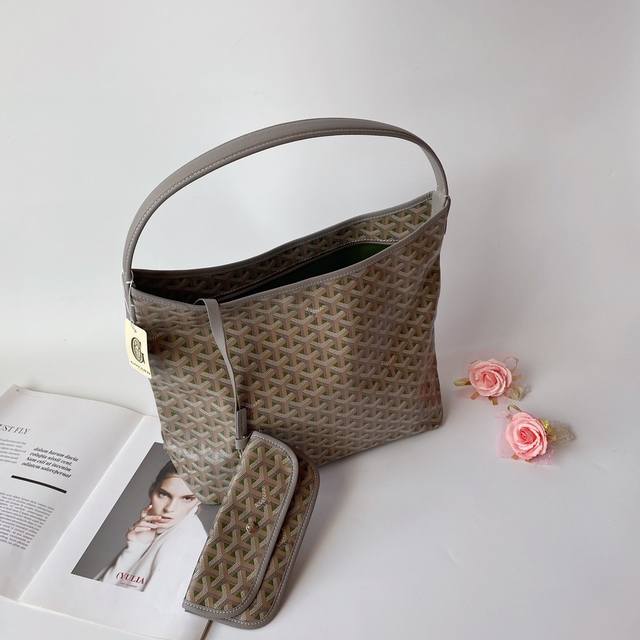 Goyard Hobo Boh Me 流浪包腋下包 灵感来自波西米亚流浪的生活哲学 两大王牌Saint Louis Artois系列托特包的综合体 内置子母袋