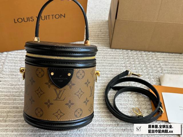 顶级原单 全钢五金 lv新款Nano发财桶 简直不要太讨喜了 一眼万年的那种 #Iv 新款Nano 12 15配盒子