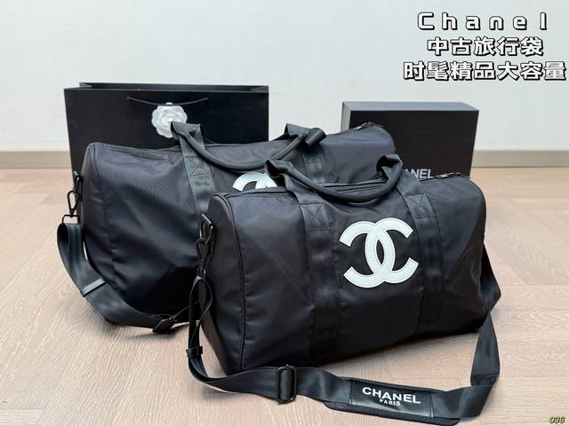 香奈儿Chanel旅行袋 时髦精品大容量 超级可 上身绝绝子 尺寸 55 26 40 23