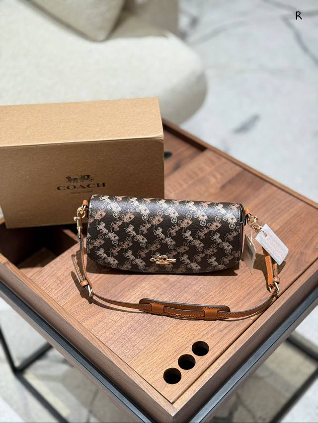 coach 12月 新品满版马车腋下包 满版马车腋下包 精致满格 复古马车印花遍布 彰显独特韵味 小巧腋下包型 时尚便携 背上它 瞬间提升穿搭格调 超吸睛 22