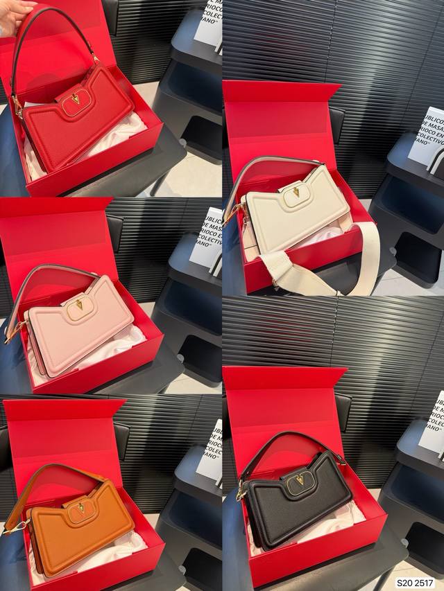 配折叠盒 华伦天奴Valentino Allknots斜挎包 精致美丽 高级优雅 很好驾驭 不挑衣服 不挑季节 一年四季都可 可盐可甜 高个子小姐姐背 气质御姐