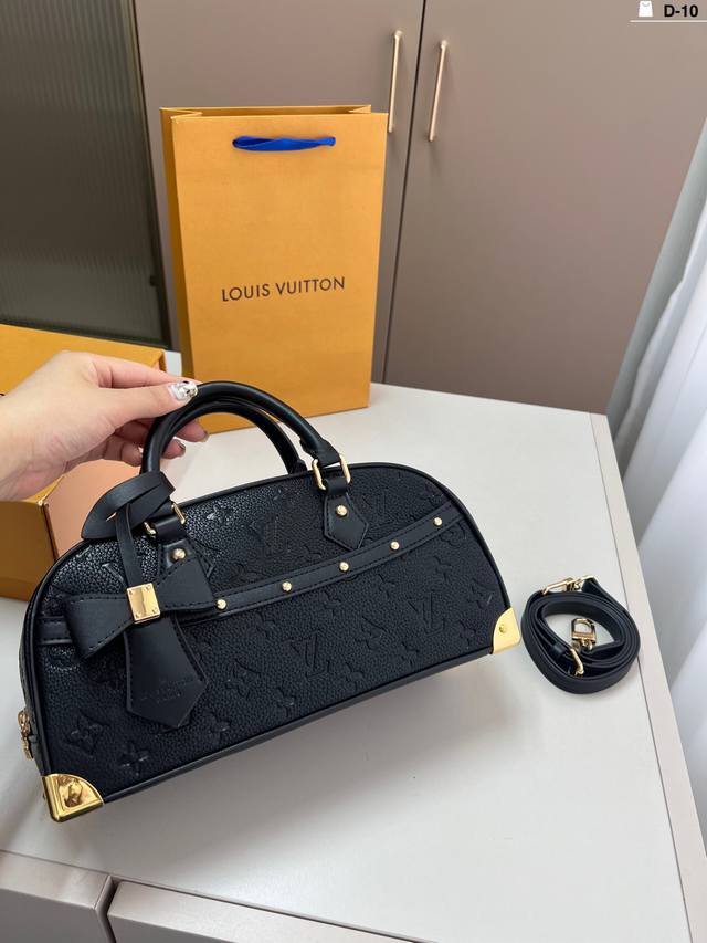lv 路易威登 老花保龄球包 手提包 村上隆联名系列 Handbag East West手袋 d-10尺寸28 14折叠盒