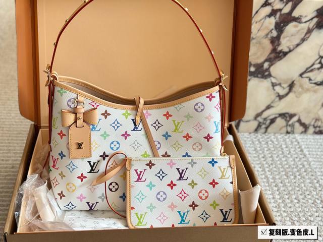 村上隆联名 路易威登Lv Carryall新款通勤包颜值实用 #路易威登Lv #路易威登#Iv #路易威登Louisvuitton#路易威登Carryall #