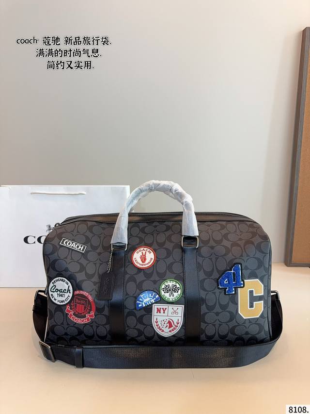 蔻驰 Coach. 专柜同款旅行包 范冰冰 杨幂 刘涛各路大牌明星同款我有自留一直在用每个摩登旅者 都要拥有一只帅气能装的旅行袋 时尚爆发款火热来袭 经典设计大
