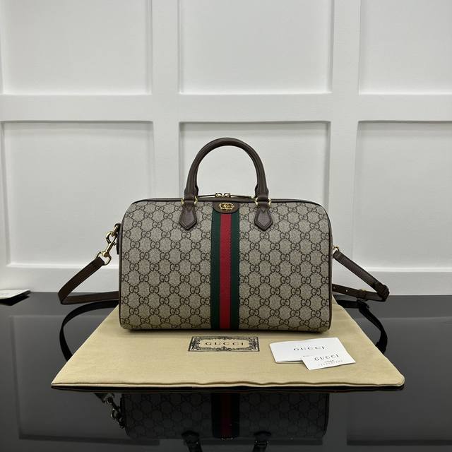 Gucci新款专柜品质，顶级原单货，原厂皮、原厂五金、实物实拍，款号：772065杏啡 尺寸：W31Xh20Xd16.5Cm，