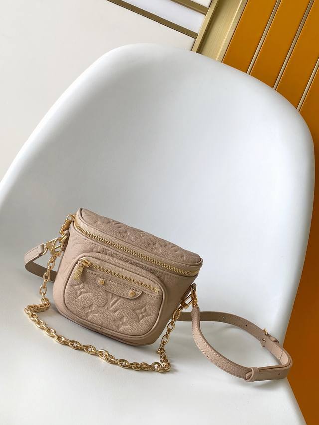 M14420 17X12X9.5 Mini Bumbag 全皮迷你腰包