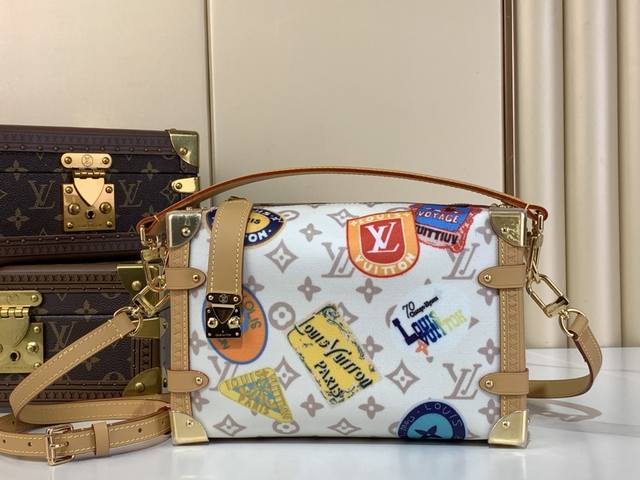 出厂价P 顶级原单复刻独家实拍 Side Trunk 中号手袋 M14606 徽章 本款 Side Trunk 中号手袋出自 Flight Mode 系列，令