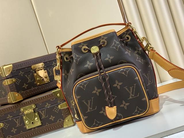 顶级原单复刻独家实拍 Noé Cargo 水桶 M14199 老花 复古 全皮 Pharrell Williams从1932年创建的用于携带香槟瓶的原始Noé