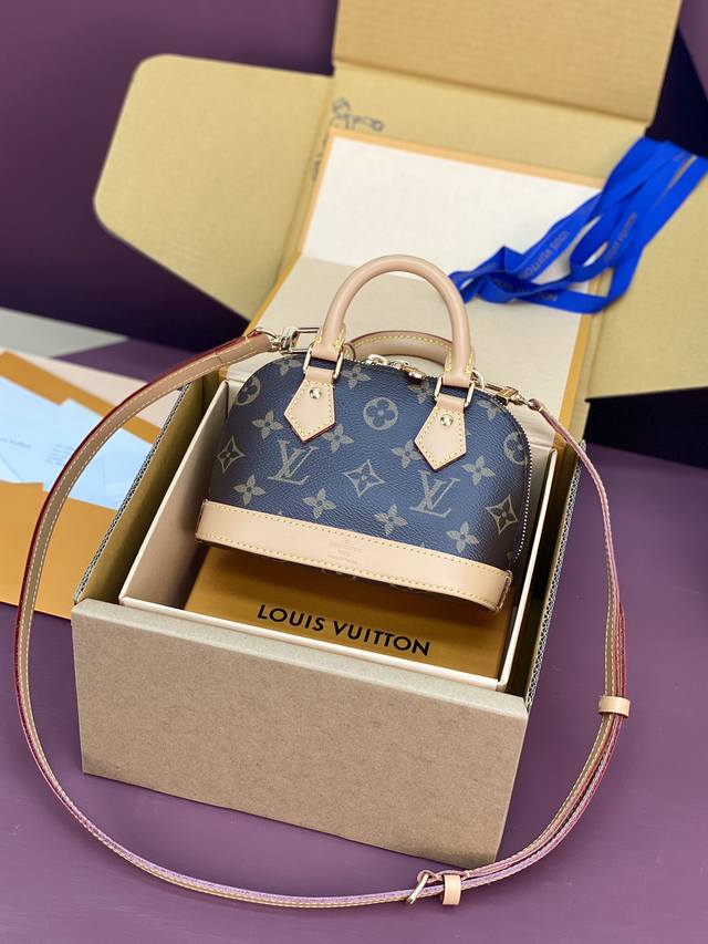 出厂价P 升级版本M82717 老花！ Nano Alma 手袋、本款 Nano Alma 手袋浓缩 Alma 手袋的经典构型，为品牌标志性 Monogram