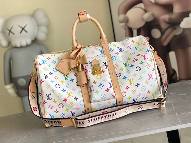 顶级原单M13742布肩带 Keepall BandoulièRe 45 旅行袋 -22 秋冬秀场揭秘 Everyday Lv 胶囊系列 Keepall Ban