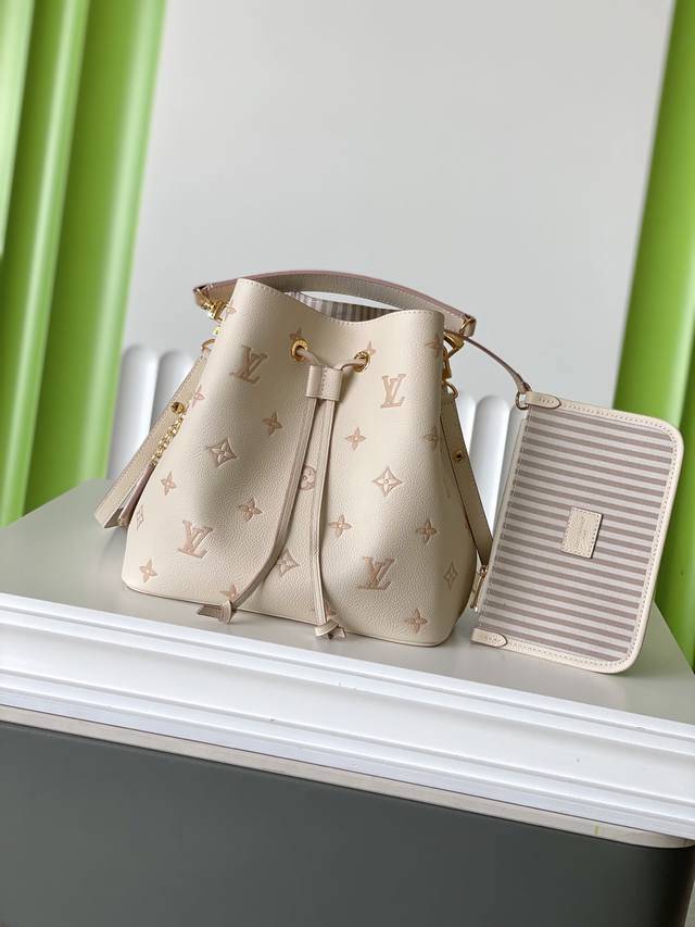 正品级 M14401 26×26×17.5 Neonoe 全皮水桶包 顶级原单 变码芯片