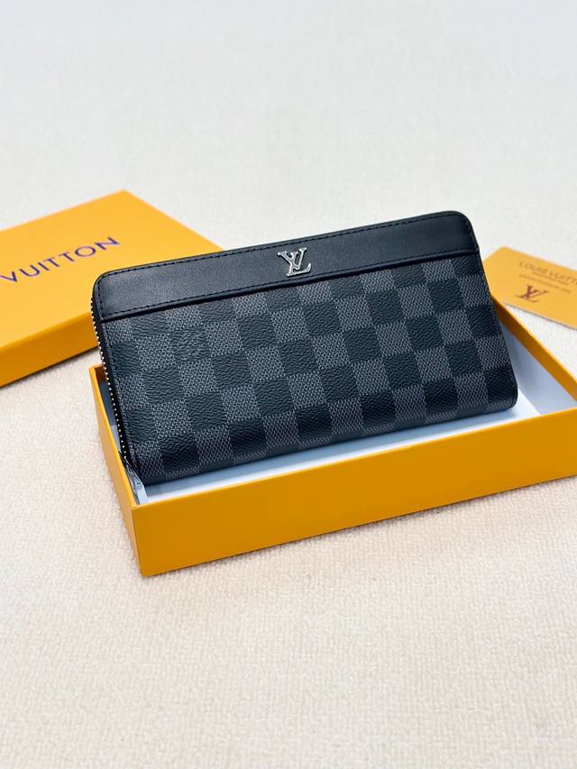 颜色 黑格尺寸 21X11Lv新款男士手包原版头层牛皮，一流手感媲美专柜正品，看细节多卡位大容量，现货供应