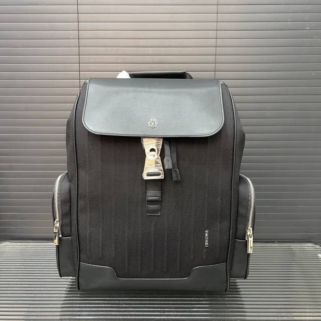 Rimowa日默瓦 Never Still 休闲运动 帆布 翻盖背包双肩包 大号 登山包 高级感 经典百搭 实物拍摄 配送防尘袋 37 X 44 Cm