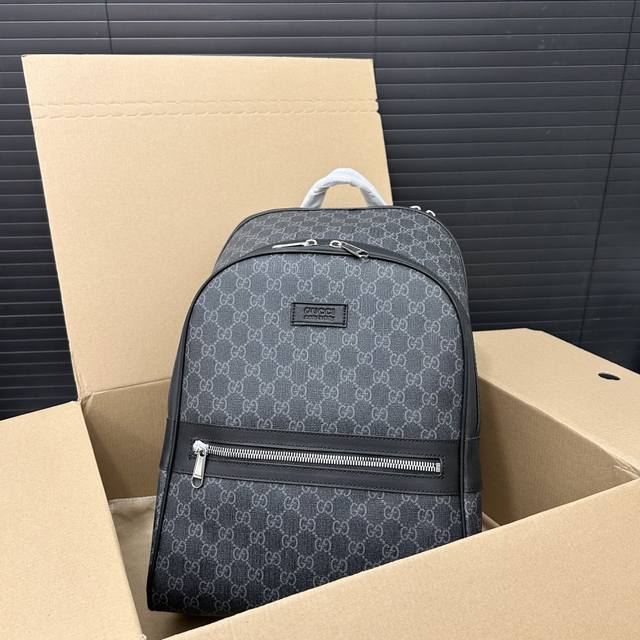 Gucci 古奇 Ophidia Supreme Gg背包 大容量双肩包 书包 男女通用 针织彩带设计 原厂面料 顶级做工 高端货 规格 30 X 44Cm