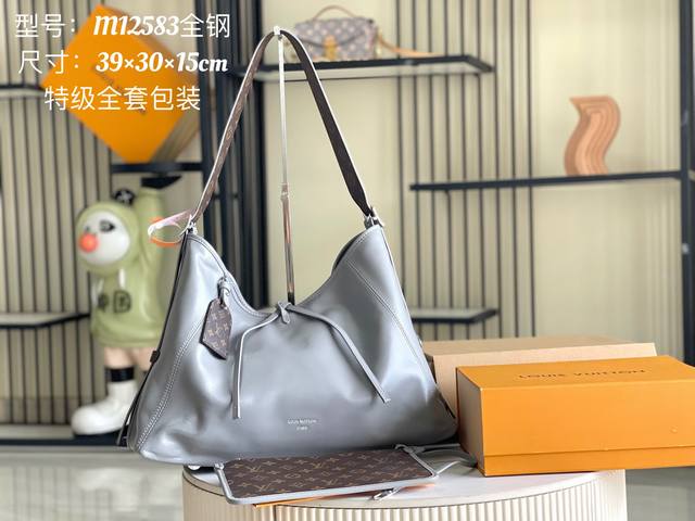 特级配全套包装 特级全钢五金 原厂皮 M12583 灰色 动态变码芯片版 皮料是意大利A级皮料是在于品质、五金、面料、手工、油边、A级出品、图片跟产品一致丶配全