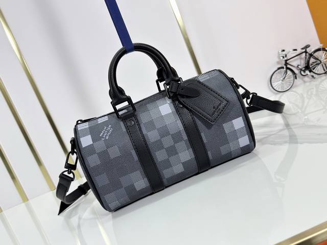 升级原版M14919黑格 M14078 M01942 M15076 M24434 M46271 M20900 M46249 本款手袋浓缩 Keepall 旅行袋