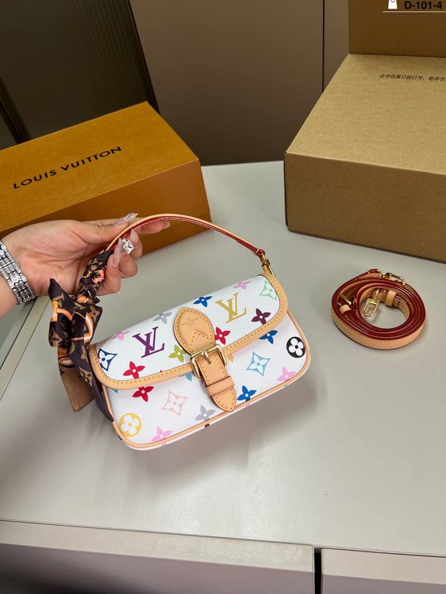 芯片版本 Lv路易威登法棍 迷你小法棍超级可爱 手拎斜挎都可以容量也很棒 D-101-4尺寸18×10折叠盒飞机盒