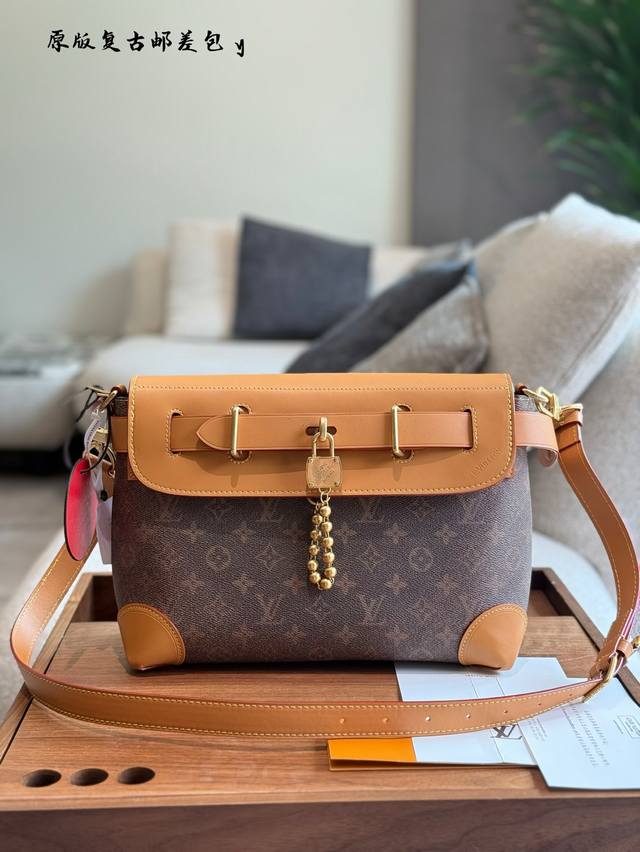 新品上新啦 Lv2025新款Steam Crossboy Lv路易威登新款Steamer Crossbody Ateamer系列的这款Crossbody不仅保留