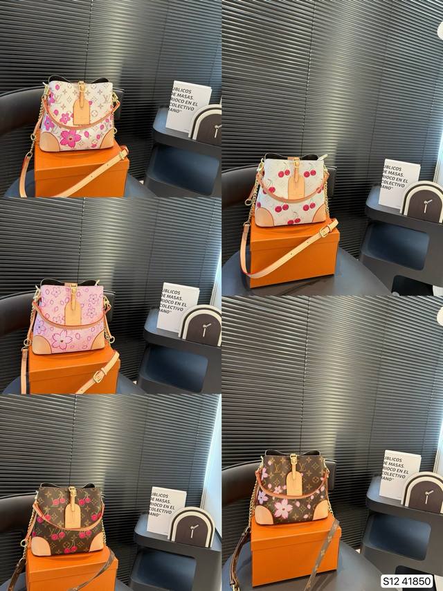 配盒子 Lv 水桶包. 真的很高级 日常通勤简直绝配 可盐可甜 极致美感 绝美女孩就是你尺寸：20 19 货号41850