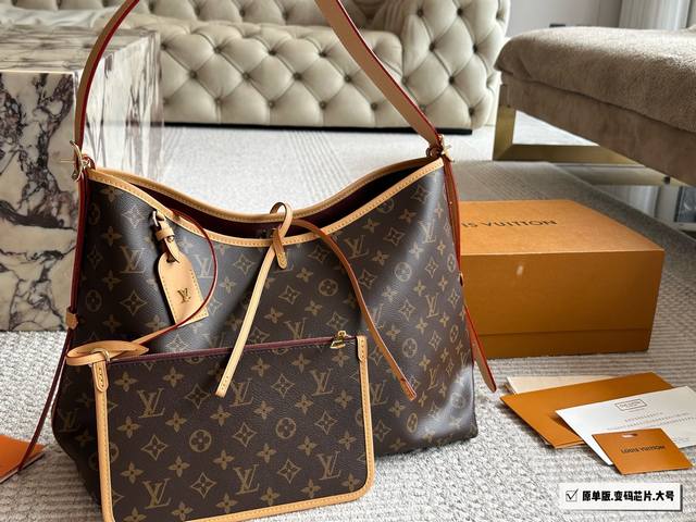 原单顶级 大号 进口皮 路易威登Lv Carryall新款通勤包颜值实用 #路易威登Lv #路易威登#Iv #路易威登Louisvuitton#路易威登Carr