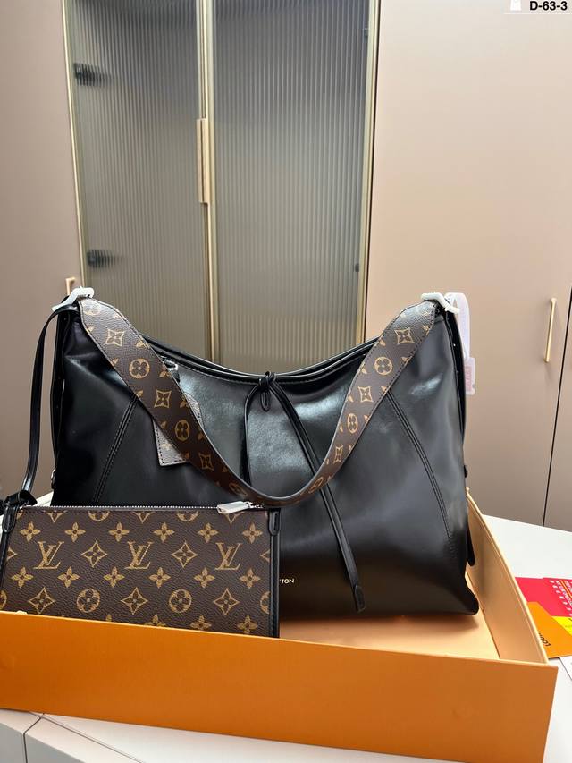 芯片版本 Lvcarryalldark购物袋 Carryall 黑武士相当不错哦！ D-63-3尺寸42×31折叠盒飞机盒