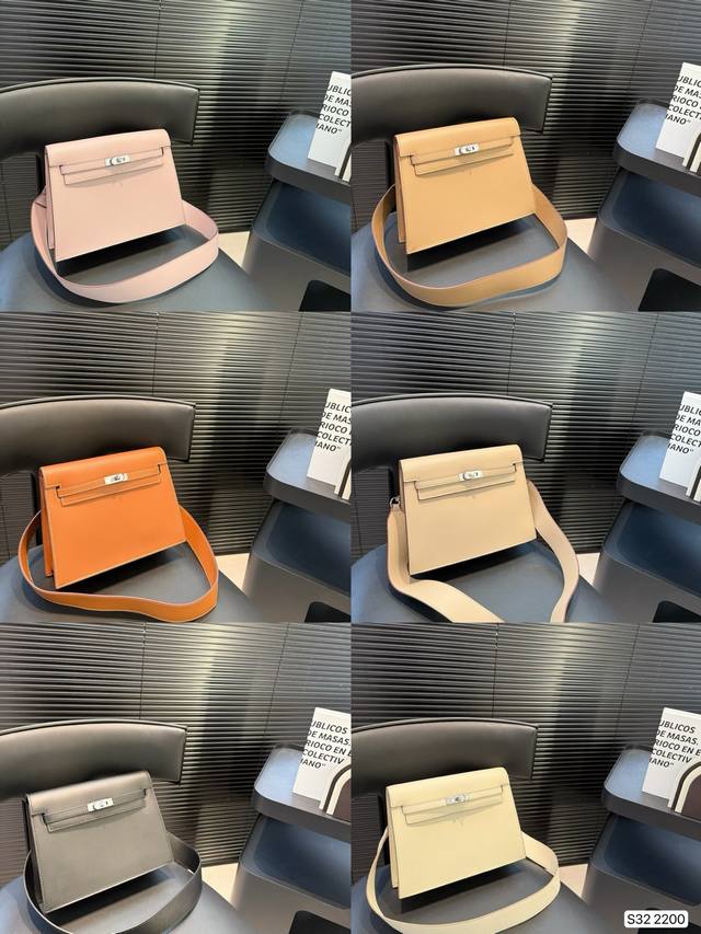 Hermes 喜欢爱马仕Kelly Danse的松弛感近期新宠Kellydanse背法太多啦多种背法可随意切换 日常出街完全够用，休闲慵懒感拉满。 尺寸：23