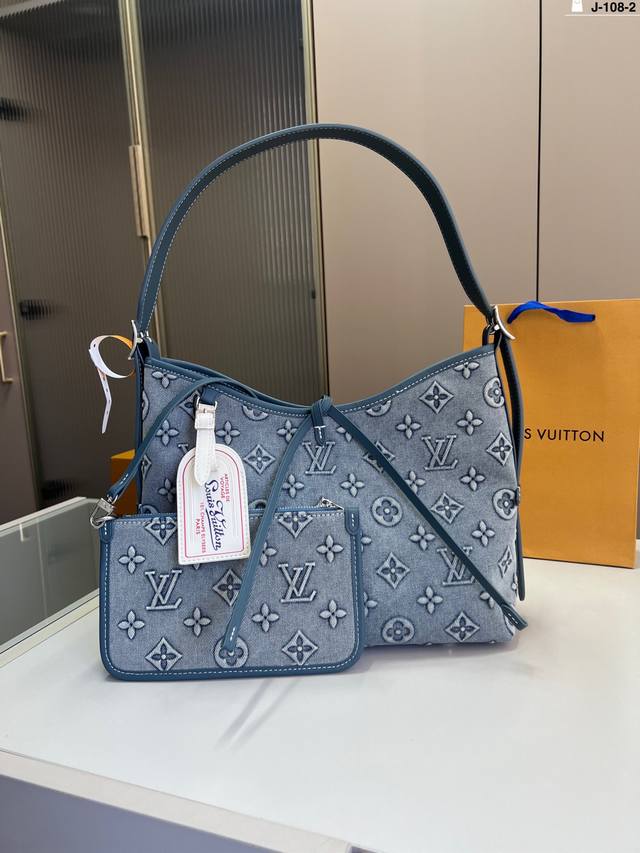 Lv路易斯威登牛仔Carryall购物袋 手提单肩斜挎托特包新款购物袋 J-108-2尺寸28×22折叠盒飞机盒 Lv路易斯威登牛仔Carryall购物袋 手提单肩斜挎托特包新款购物袋 J-108-2尺寸28×22折叠盒飞机盒
