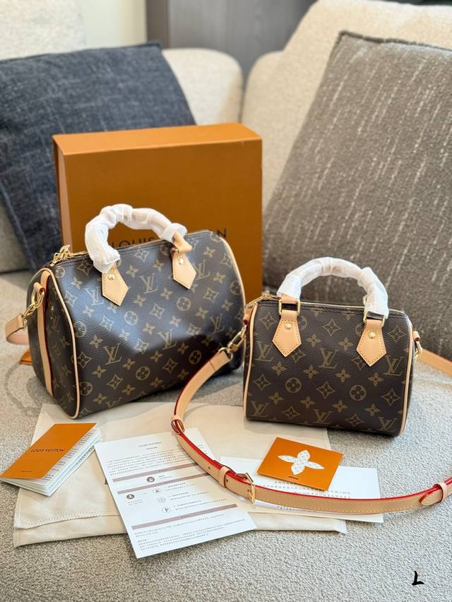 Lvspeedy25.20.出门百搭神器~ Speedy系列真的就是旅行必备搭子 容量超大 出门安全感直接拉满配盒子 变色牛皮