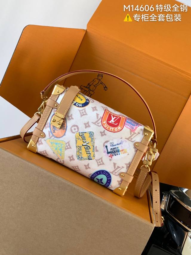 正品级 独家首发型号:M14606 特级加强版 皮料是正品代工厂P意大利A级菱形皮料，专柜同步变码芯片，是在于品质、全钢五金、面料、手工、油边、A级高品质出品、