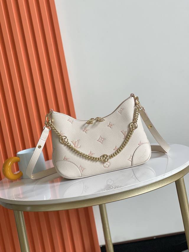 顶级原单，真正头层皮，163变码芯片.半钢五金，M14634 本款 Boulogne 手袋以同色美学重绎经典 Monogram Empreinte 皮革，借可拆