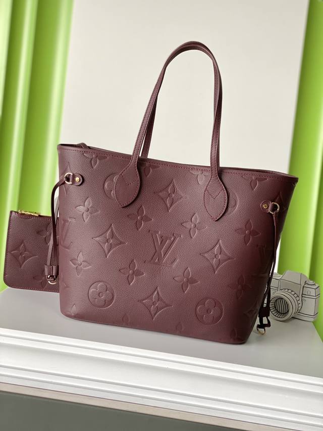 正品级 M46599 31×28×14 Neverfull 全皮购物袋 顶级原单 变码芯片